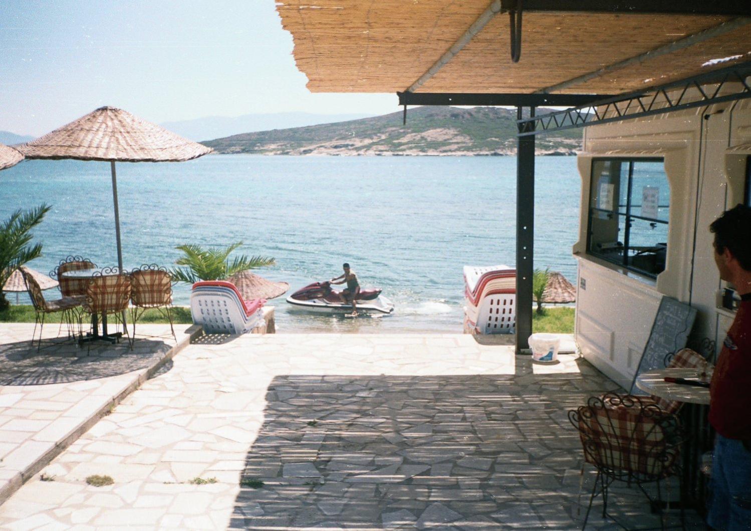 Teras Motel Foça Esterno foto